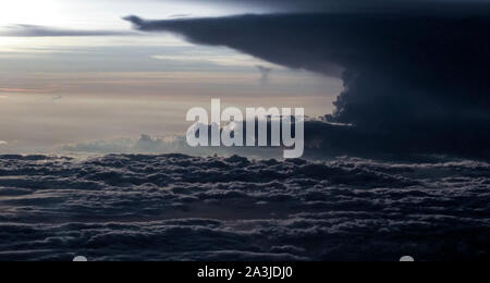 Gewitterwolken Stockfoto