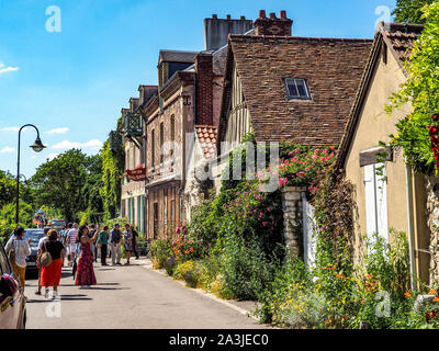 Dorf Giverny, Frankreich Stockfoto