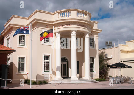 Civic Gebäude in Kerang, nördlichen Victoria, Australien Stockfoto