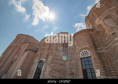 Molla Zeyrek Moschee in Istanbul, die aus einer byzantinischen Kirche umgebaut wird Stockfoto