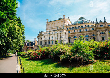 Juliusz Slowacki Theater in Krakau, Polen Stockfoto