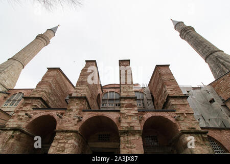 Hagia Sophia in Istanbul Stockfoto