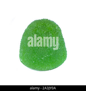 Bonbons oder Gelee Bonbons auf weißem Hintergrund neue Stockfoto