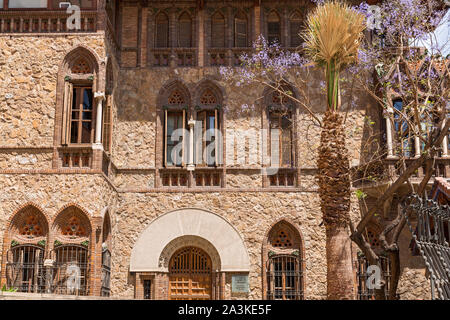 Barcelona; Casa Golferichs, Gran Via de les Corts Catalanes. Stockfoto