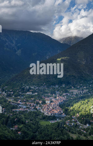 Saint-Martin-Vésubie, Var, Provence-Alpes-Côte d'Azur, Frankreich Stockfoto