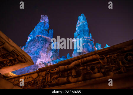 Orlando, Florida. September 27, 2019. Teilweise mit Blick auf die Millennium Falcon Raumschiff an der Hollywood Studios Stockfoto
