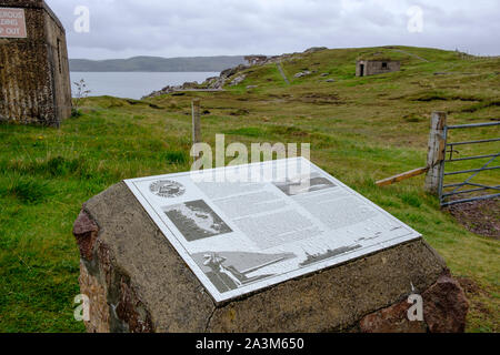 Naval Trail Loch Ewe nach Poolewe Wester Ross Highland Schottland Stockfoto