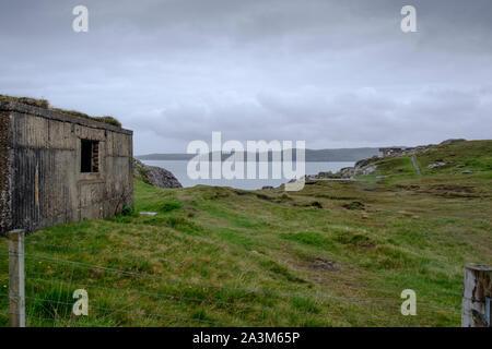 Naval Trail Loch Ewe nach Poolewe Wester Ross Highland Schottland Stockfoto