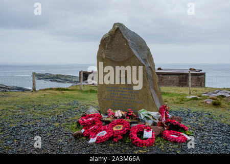 Naval Trail Loch Ewe nach Poolewe Wester Ross Highland Schottland Stockfoto