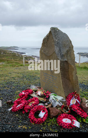 Naval Trail Loch Ewe nach Poolewe Wester Ross Highland Schottland Stockfoto