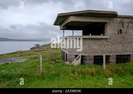 Naval Trail Loch Ewe nach Poolewe Wester Ross Highland Schottland Stockfoto