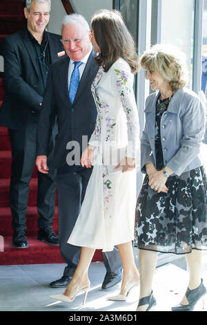 Madrid, Spanien. 09 Okt, 2019. Queen Letizia besucht die Welt der psychischen Gesundheit Tag im La Latina Theater in Madrid, Spanien am 9. Oktober 2019. Oktober 09, 2019. Credit: Jimmy Olsen/Medien Punch *** Keine Spanien***/Alamy leben Nachrichten Stockfoto