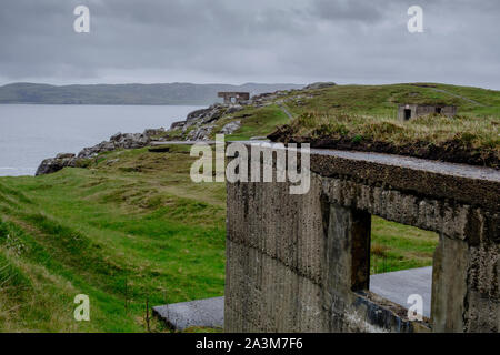 Naval Trail Loch Ewe nach Poolewe Wester Ross Highland Schottland Stockfoto