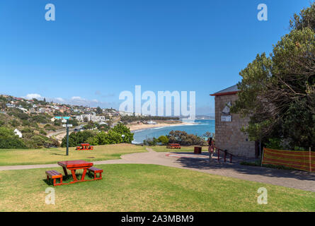 Santos Strand von den Dias Museum Complex, Mossel Bay, Garden Route, Western Cape, Südafrika gesehen Stockfoto