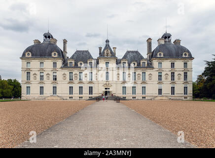 Schloss von Amboise an der Loire - Frankreich Stockfoto