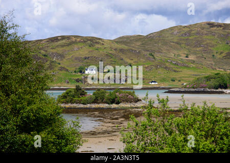 Morar Beach Mallaig Lochaber Inverness-shire Schottland Stockfoto