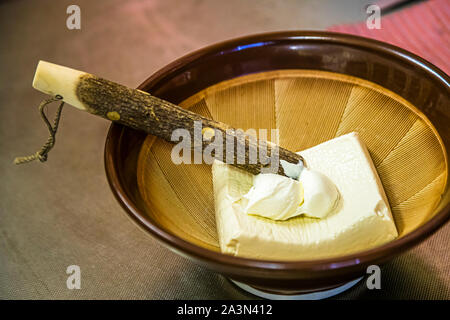 Workshop: Vorbereitung einer Bento Box in Izunokuni, Japan Stockfoto