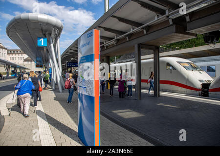 Wuppertal, Deutschland, Hauptbahnhof, ICE, Central Bus Station, Stockfoto