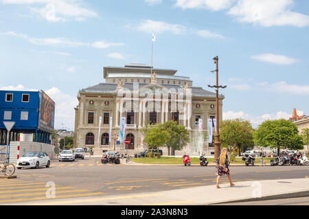 Grand Theatre, Place Neuve, Genf, Schweiz Stockfoto