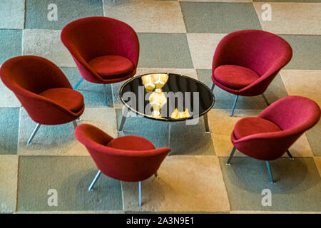 Interieur des Okura Hotels in Tokio, Japan Stockfoto