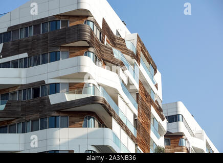 Italien - Mailand November 30,2017 - Citylife komplex - Hadid und Isozaki Turm - skyscrepers Stockfoto