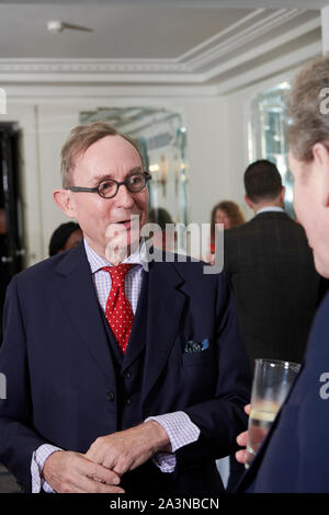 Eine Wilson & Andrew Lownie in den Oldie literarische Mittagessen; 08/10/19. Stockfoto