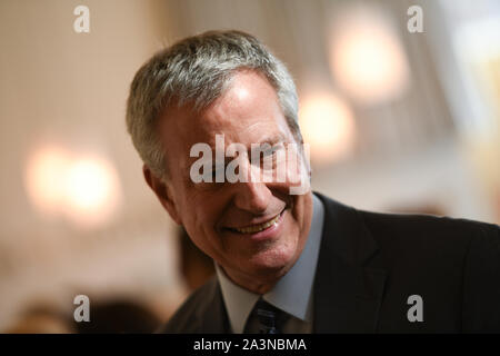 Hunters Point Bibliothek Grand Opening, New York, USA - 24 Sep 2019 - New York Bürgermeister Bill De Blasio Stockfoto