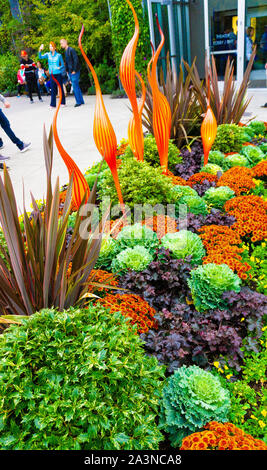 Chihuly Garten Artwork, Seattle, USA Stockfoto