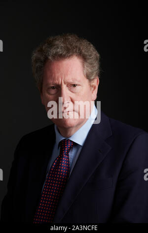 Andrew Lownie in den Oldie literarische Mittagessen; 08/10/19. Stockfoto