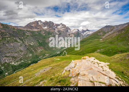 Parc national de la Vanoise - Val d’Isère am Pass Col de l’Iseran, Frankreich Stockfoto