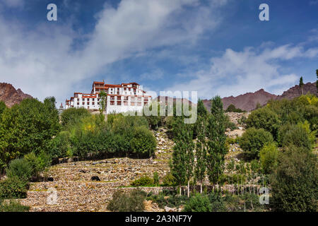 Likir gompa tibetisch-buddhistischen Kloster in Ladakh, Indien Stockfoto