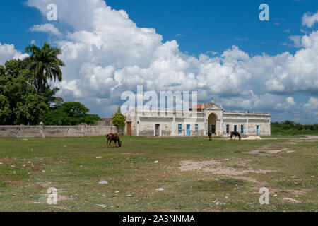 Cementerio de Reina (Queen's Friedhof) in Cienfuegos, Kuba Stockfoto