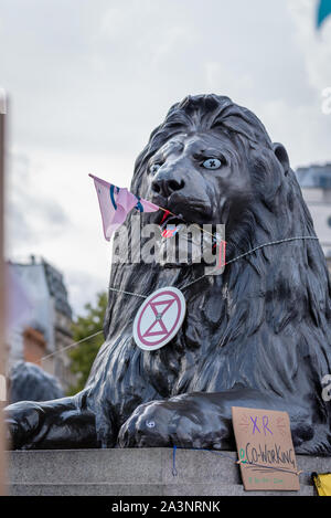 Aussterben Rebellion 9 Oct 2019, London Stockfoto