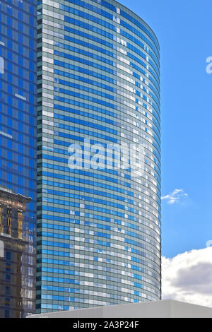 Las Vegas, NV, USA 10-03-18: Das Vdara Hotel & Spa ist ein Symbol für Eleganz und Architektur im Stadtzentrum städtischen Komplex auf dem Strip Stockfoto