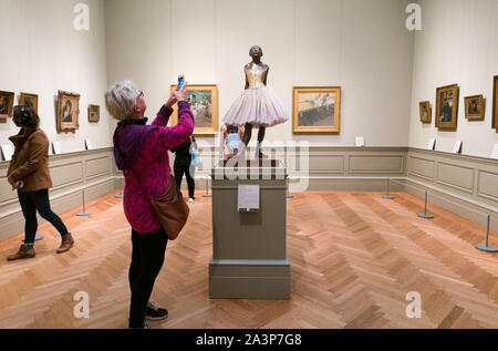 Das Edgar Degas Gleeery ist beliebt, Metropolitan Museum of Art, New York, USA Stockfoto