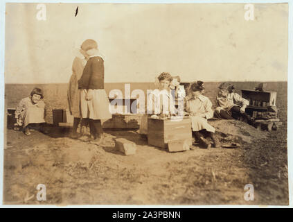 Einige original spielen Häuser konzipiert und von Mädchen an der Oklahoma Schule für Blinde ausgeführt. Siehe Ellis Bericht. Stockfoto