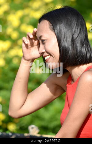Diverse weibliche Lachen Stockfoto