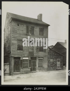 Der spanische Priester House, 311-313 Market Street, Natchez, Adams County, Mississippi Stockfoto