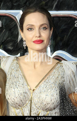 Angelina Jolie, Malefiz: Herrin des Bösen - Europäische Premiere, BFI IMAX Waterloo, London, UK, 09. Oktober 2019, Foto von Richard Goldschmidt Stockfoto