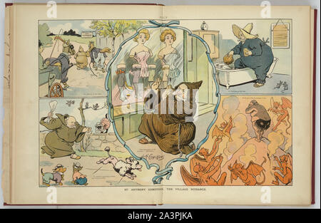 St. Anthony Comstock, das Dorf Ärgernis/Keppler. Stockfoto