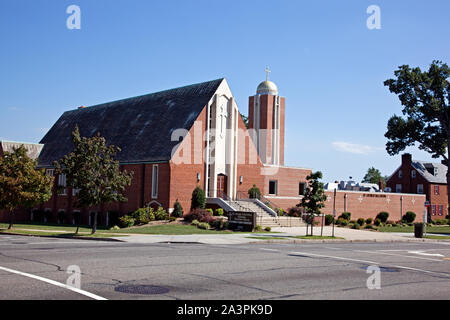 St. George antiochenischen Orthodoxen Kirche, 16 St. in der Nähe der Kreuzung mit der Webster St., NW, Washington, D.C Stockfoto