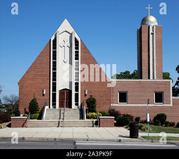 St. George antiochenischen Orthodoxen Kirche, 16 St. in der Nähe der Kreuzung mit der Webster St., NW, Washington, D.C Stockfoto