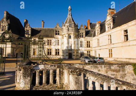 Chateau, Saint-Aignan-sur Loire, Frankreich