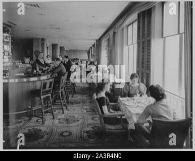 Stouffer's Restaurant, 666 5th Avenue, New York. Stockfoto