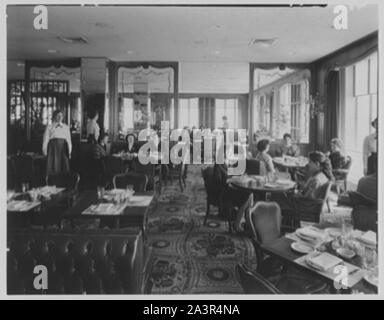 Stouffer's Restaurant, 666 5th Avenue, New York. Stockfoto
