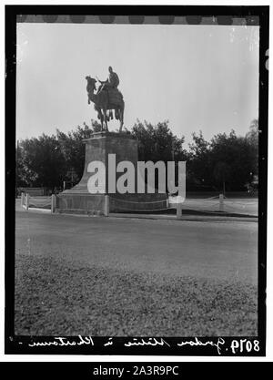 Sudan. Khartum. Profil des Gordon Statue Stockfoto