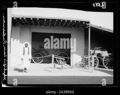 Sudan. Omdurman. Im Haus des Khalifa. Khalifa's Wagen Stockfoto