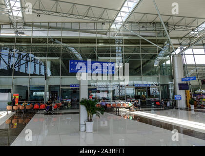 Dalat, Vietnam - Apr 20, 2018. Innenraum der Lien Khuong Flughafen in Dalat, Vietnam. Dalat ist im zentralen Hochland von Vietnam. Stockfoto