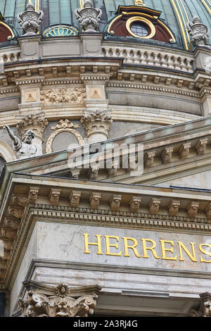 Marmokirken Dom in Kopenhagen Stadtzentrum. Dänemark berühmten Heritage Stockfoto