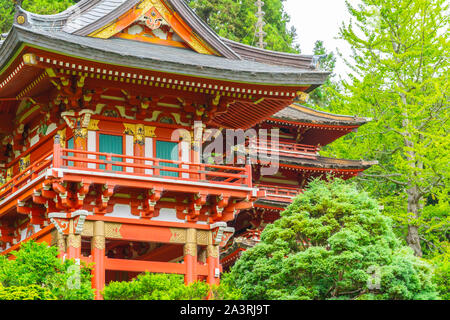 San Francisco, Japanischen Tee Garten im Golden Gate Park Stockfoto